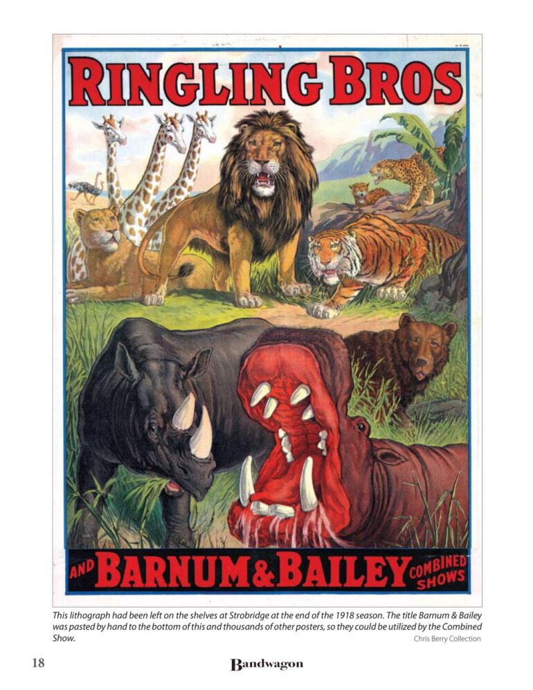 Barnum and Bailey 1918