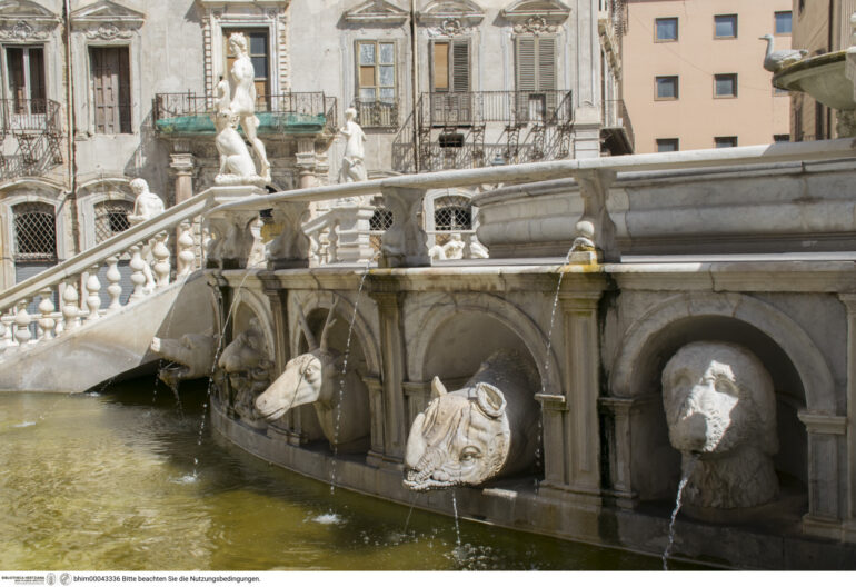 Palermo 1560 Piazza Pretoria