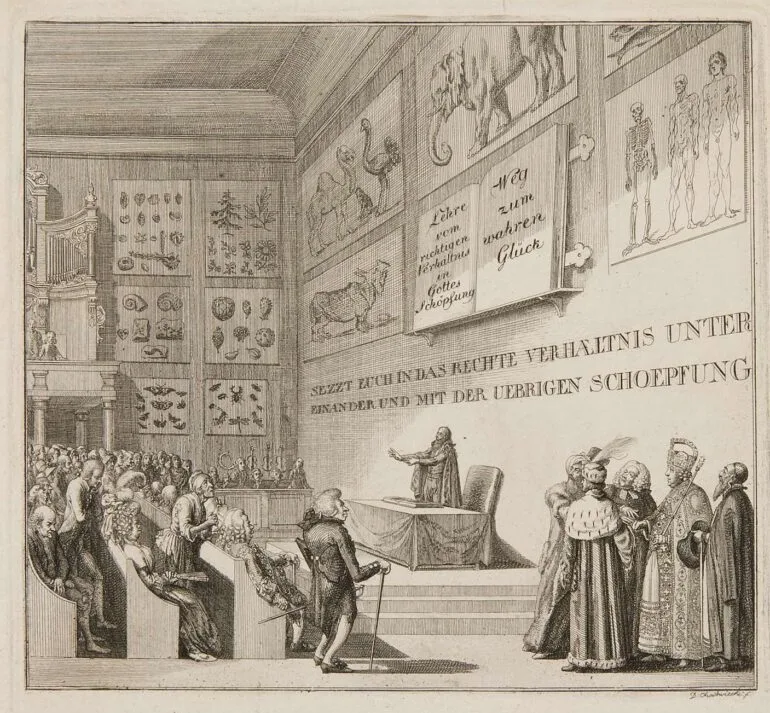 Chodowiecki 1791 Lehre