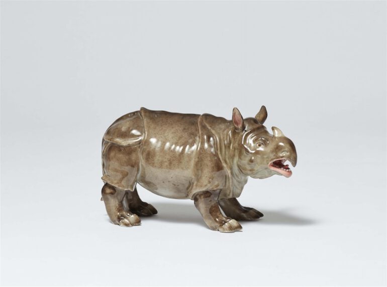 Meissen 1755 Rhino