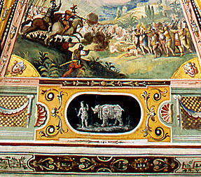 Uffizi 1560 rhino and man