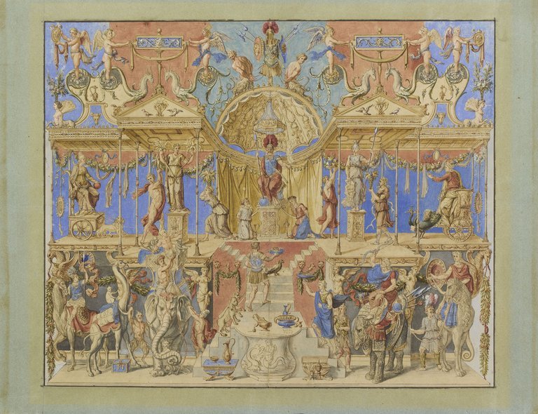 Coypel 1685 Triumph of Mars