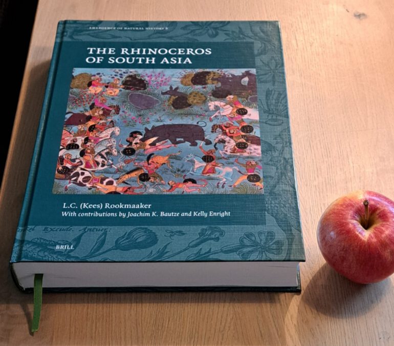 Rookmaaker - Hardback of The Rhinoceros of South Asia