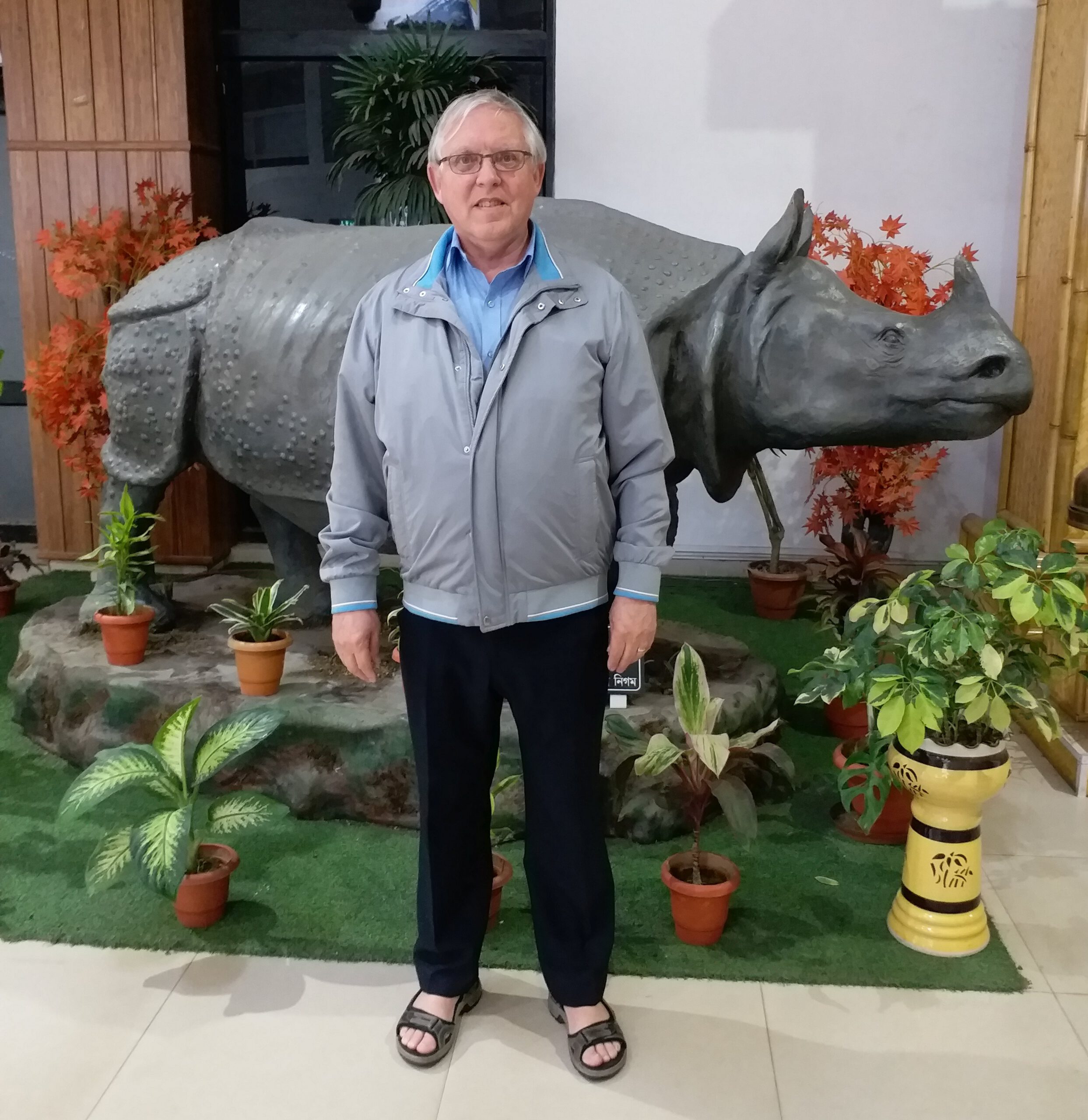 Kees in Guwahati 2019