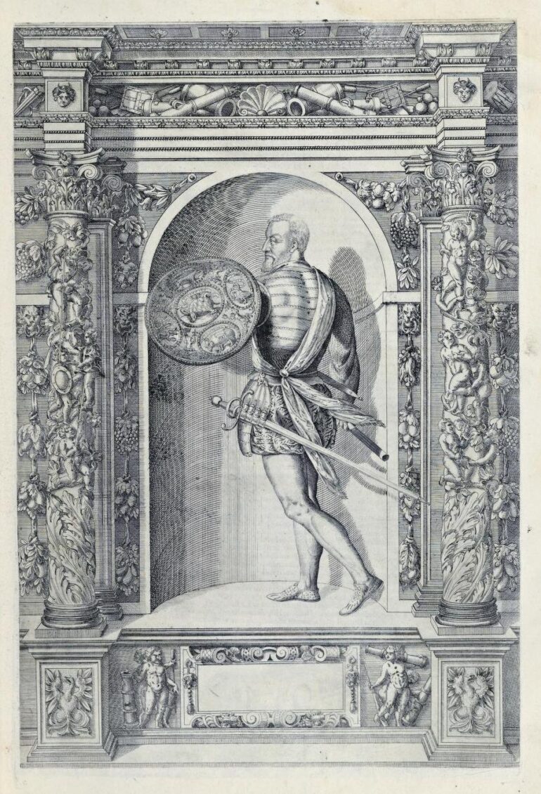 Medices shield 1601 with rhino