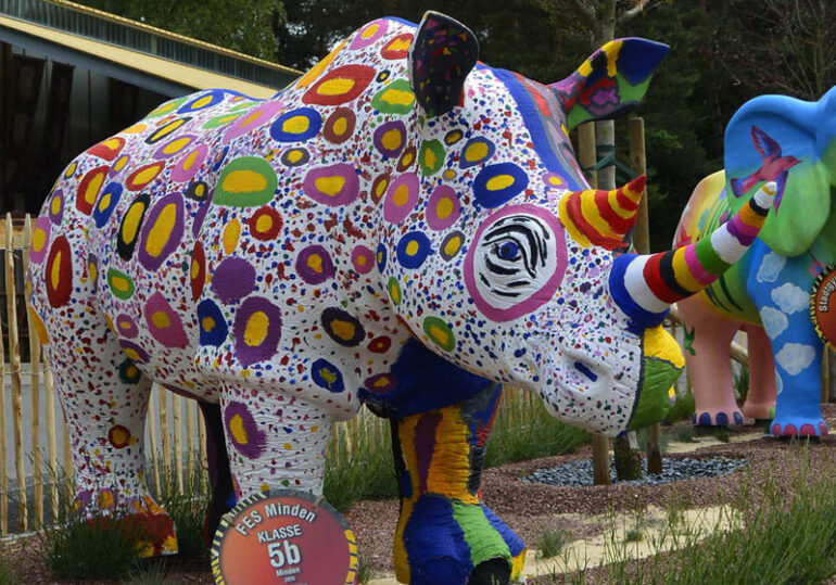 Minden 2024 Painted rhino