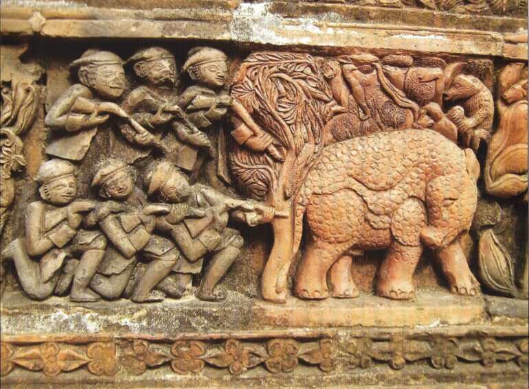 Baranagar terracotta temple