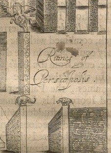 Ruins of Persae-Polis 1634 detail