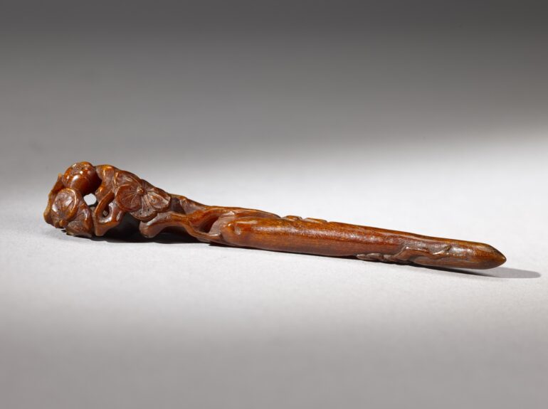 Rhinoceros Horn Hairpin