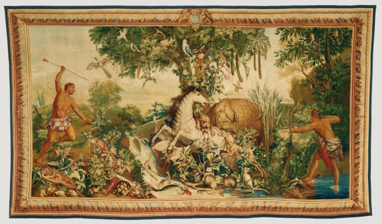 Tapestry Cheval Rayé – Getty Museum