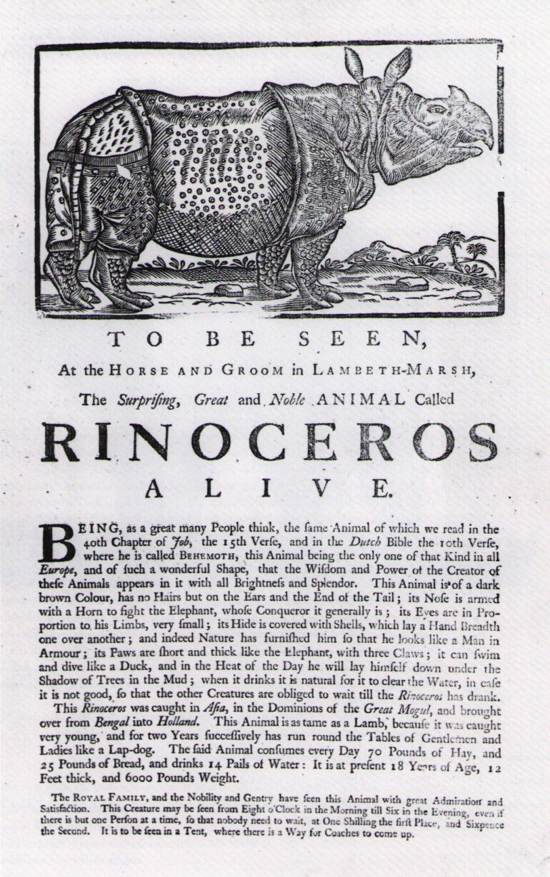 Horse and Groom London 1756