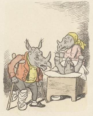 Reinicke 1901 sick bed