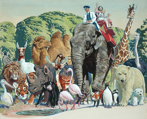 Chessington poster 1952