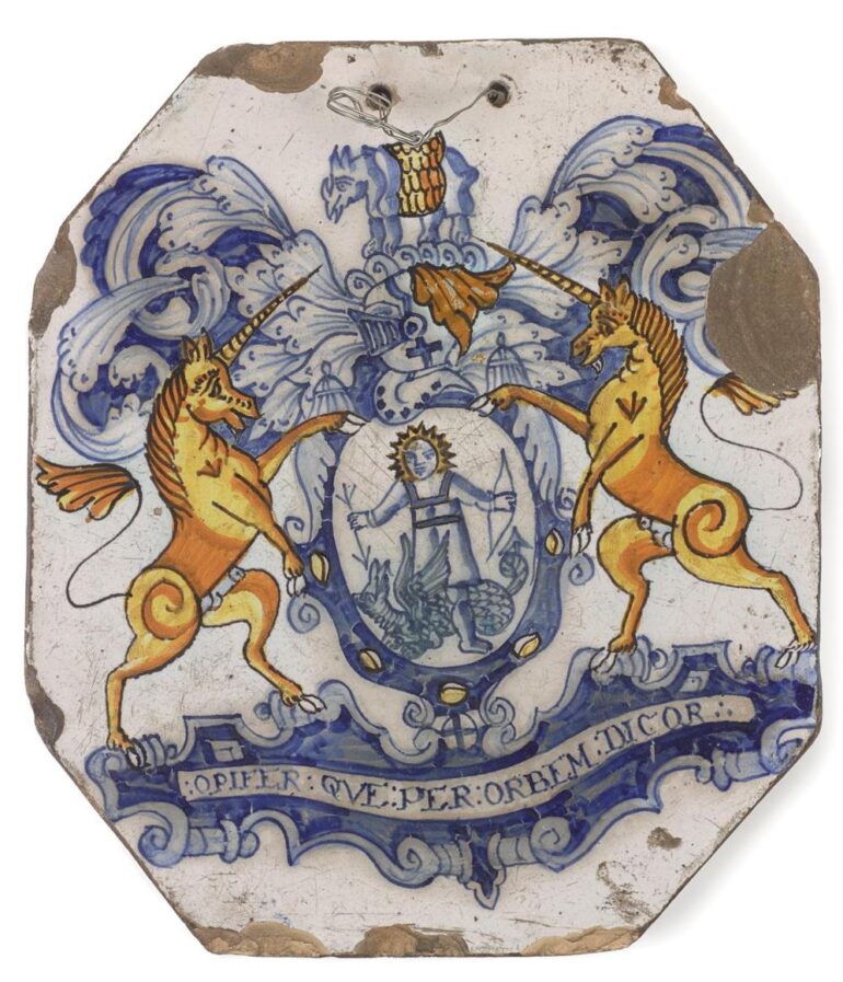 Tile of Society of Apothecaries