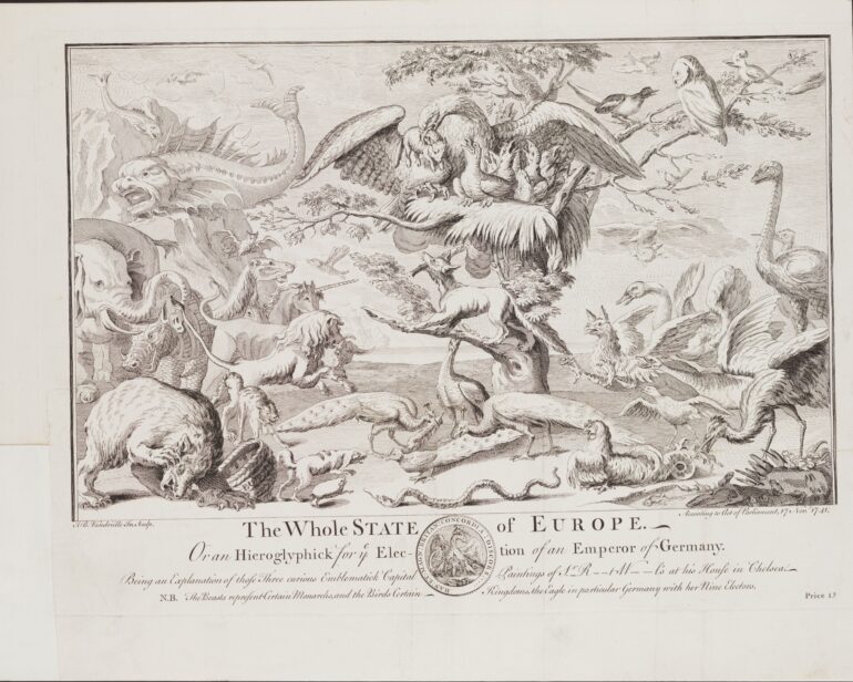 Walpole 1741 Wgole state of Europe
