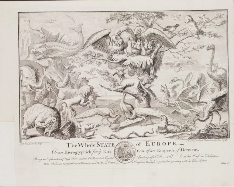 Walpole 1741 Wgole state of Europe