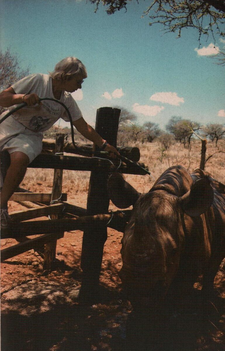 Anna Merz in Lewa
